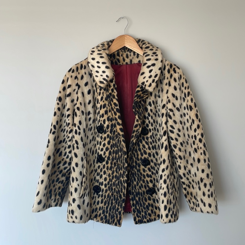 Vintage Mr. Sebastian Leopard Coat
